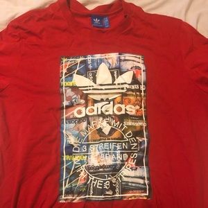 Vintage Adidas Large European T-shirt MENS Large